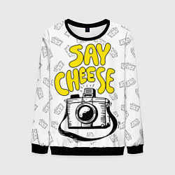 Мужской свитшот Say cheese