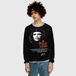 Свитшот мужской Che Guevara автограф, цвет: 3D-меланж — фото 2