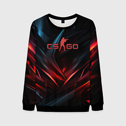 Мужской свитшот CS GO dark red black