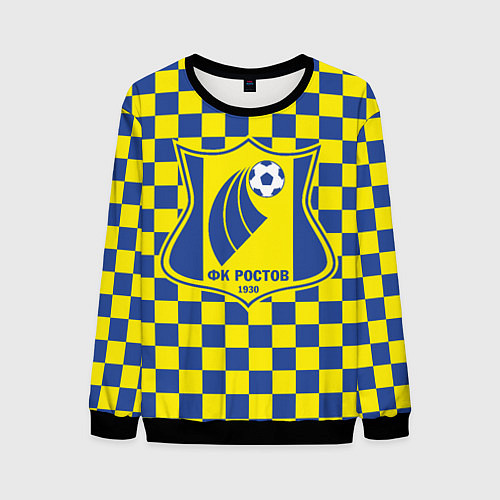 Мужской свитшот Ростов Футбольный Клуб / 3D-Черный – фото 1