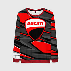 Мужской свитшот Ducati - red stripes