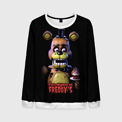 Свитшот мужской Five Nights at Freddy, цвет: 3D-белый