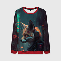 Мужской свитшот Кибернетический лис