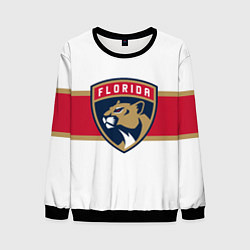 Свитшот мужской Florida panthers - uniform - hockey, цвет: 3D-черный