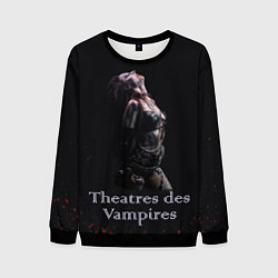 Свитшот мужской Theatres des Vampires Sonya Scarlet, цвет: 3D-черный