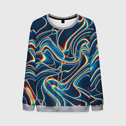 Мужской свитшот Abstract waves