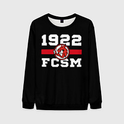 Свитшот мужской 1922 FCSM, цвет: 3D-черный