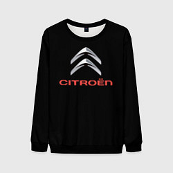Свитшот мужской Citroen auto sports, цвет: 3D-черный