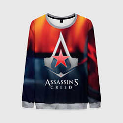Свитшот мужской Assassins Creed ussr, цвет: 3D-меланж
