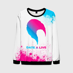 Свитшот мужской Date A Live neon gradient style, цвет: 3D-черный