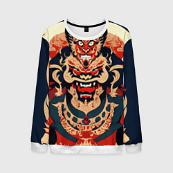 Мужской свитшот Татуировка дракон в японском стиле