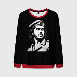 Свитшот мужской Che Guevara - Hasta La Victoria, цвет: 3D-красный