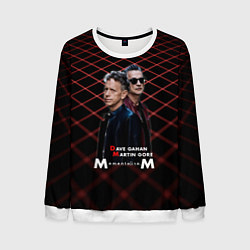 Свитшот мужской Depeche Mode - Dave Martin memento mori tour, цвет: 3D-белый