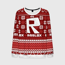 Мужской свитшот Roblox christmas sweater