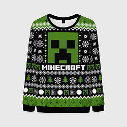 Мужской свитшот Minecraft christmas sweater