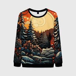 Мужской свитшот Волшебная роспись