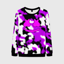 Свитшот мужской Marshmello camo, цвет: 3D-черный