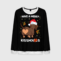 Мужской свитшот Have a merry kissmyass