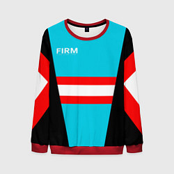 Свитшот мужской FIRM спортик 80е, цвет: 3D-красный