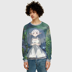 Свитшот мужской Sousou no Frieren, цвет: 3D-меланж — фото 2