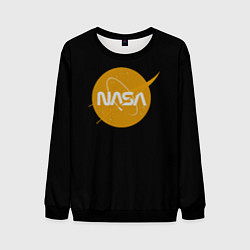 Мужской свитшот NASA yellow logo