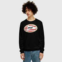 Свитшот мужской PSV fc club, цвет: 3D-черный — фото 2