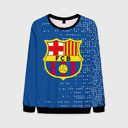 Мужской свитшот Футбольный клуб Барселона - логотип крупный