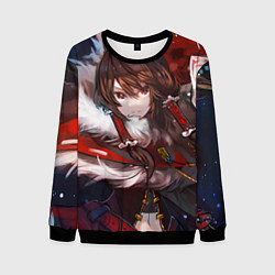 Свитшот мужской Touhou Project Рейму Winter, цвет: 3D-черный