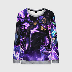 Свитшот мужской Song Jin-Woo - final form, цвет: 3D-меланж