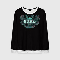 Свитшот мужской Bard - Dnd, цвет: 3D-белый