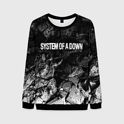 Свитшот мужской System of a Down black graphite, цвет: 3D-черный