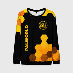 Мужской свитшот Palworld - gold gradient вертикально