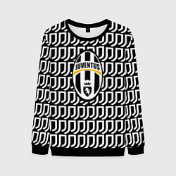 Свитшот мужской Juventus pattern fc, цвет: 3D-черный