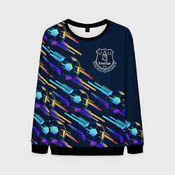 Свитшот мужской Everton градиентные мячи, цвет: 3D-черный