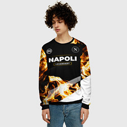 Свитшот мужской Napoli legendary sport fire, цвет: 3D-черный — фото 2
