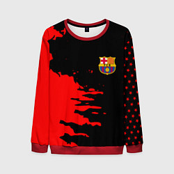 Свитшот мужской Barcelona краски спорт, цвет: 3D-красный