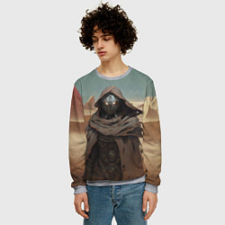 Свитшот мужской Абориген Арракиса, цвет: 3D-меланж — фото 2