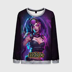 Свитшот мужской League Of Legends Akali Kda, цвет: 3D-меланж