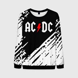 Свитшот мужской Ac dc rock, цвет: 3D-черный