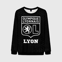 Свитшот мужской Lyon sport на темном фоне, цвет: 3D-черный