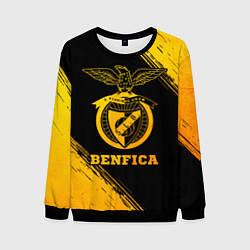Мужской свитшот Benfica - gold gradient