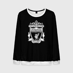 Свитшот мужской Liverpool fc club, цвет: 3D-белый