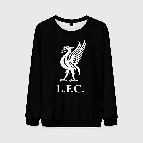 Мужской свитшот Liverpool fc club / 3D-Черный – фото 1