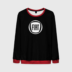 Мужской свитшот FIAT logo white