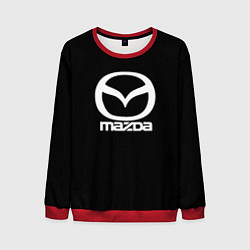 Мужской свитшот Mazda logo white