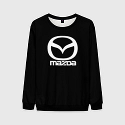 Мужской свитшот Mazda logo white