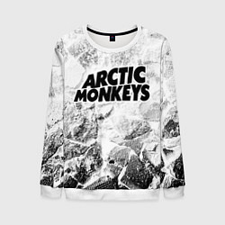 Мужской свитшот Arctic Monkeys white graphite