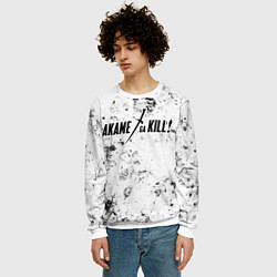 Свитшот мужской Akame ga Kill dirty ice, цвет: 3D-белый — фото 2