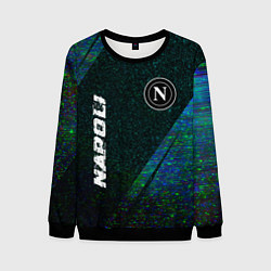 Мужской свитшот Napoli glitch blue