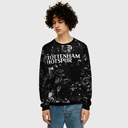 Свитшот мужской Tottenham black ice, цвет: 3D-черный — фото 2
